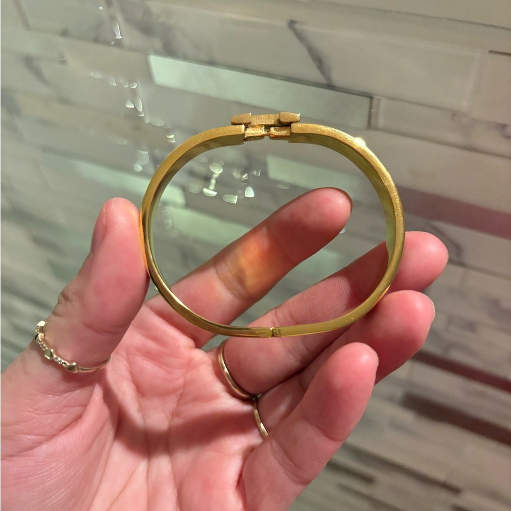 Hermes Gold and Black Bracelet - Picture 2 of 6